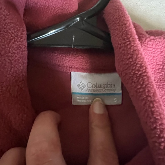 NWT Columbia Fleece Zip Up - Picture 3 of 5